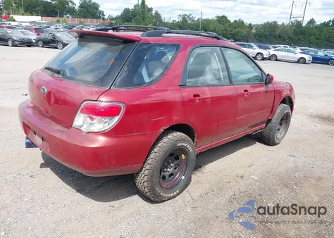 2007 Subaru Impreza Wrx from USA, damaged, VIN JF1GG746X7G812589